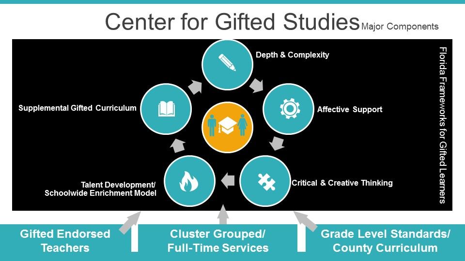Center for Gifted Studies Components Center for Gifted Studies Components